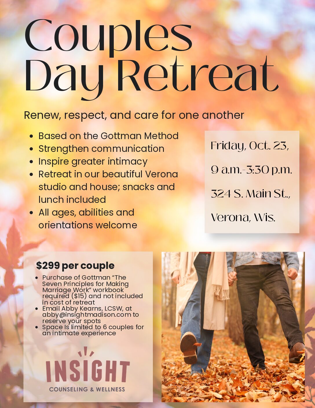 Couples Retreat October